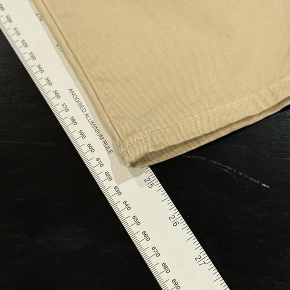 AG x Theory Womens Cropped Midrise Khaki Pants Adriano Goldschmied size 24 - Picture 13 of 13